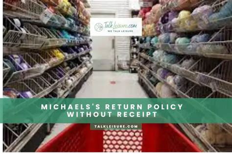 michaels return without a receipt